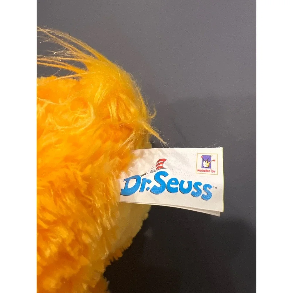 Dr Seuss Thidwick The Moose Plush Manhattan Toy Orange Yellow Medium 101900‎ NWT